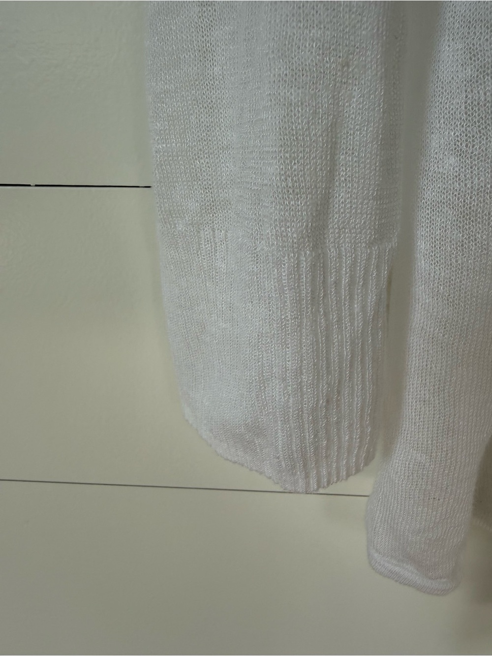 Nic & Zoe Sweater 4 way Paper White Convertible Cardigan Large - Picture 7 of 16